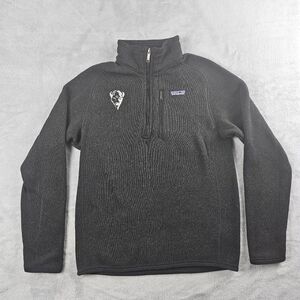 Patagonia Mens Better Sweater Embroidered Bison Pullover Long Sleeve Size Small